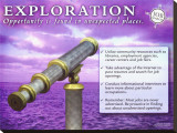 Exploration Stretched Canvas Print