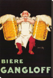 Biere Gangloff Stretched Canvas Print by Jean D' Ylen