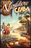 Varadero, Cuba Framed Canvas Print by Kerne Erickson