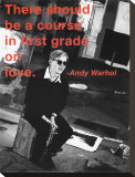 First Grade Love Stretched Canvas Print by Billy Name