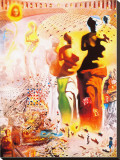 Hallucinogenic Toreador Stretched Canvas Print by Salvador Dalí
