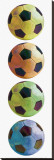 Pop Art Soccer Stretched Canvas Print by Anthony Matos