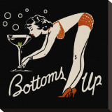 Bottoms Up Stretched Canvas Print