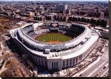 New Yankee Stadium, First Opening Day, April 16, 2009 Stretched Canvas Print by Mike Smith