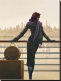 Port of Call Stretched Canvas Print by Brent Lynch