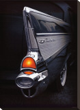 Chevy Fin Stretched Canvas Print by Helen Flint