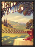 Napa Valley Framed Canvas Print by Kerne Erickson