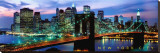 Puente de Brooklyn, Nueva York Reproducción en lienzo de la lámina por Richard Berenholtz Puente de Brooklyn, Nueva York Reproducción en lienzo de la lámina por Richard Berenholtz