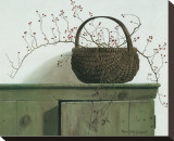 Wild Rose Berries, 1987 Stretched Canvas Print by Pauline Eblé Campanelli