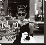 Audrey Hepburn Stretched Canvas Print