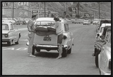 Double Parked, 1960 Framed Canvas Print