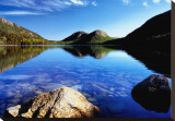 Dedication: Jordan Pond Stretched Canvas Print by Dermot Conlan