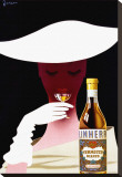 Linherr Vermouth Poster Stretched Canvas Print by Arthur Zelger