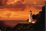 Success: Lighthouse Stretched Canvas Print
