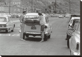 Double Parked, 1960 Stretched Canvas Print by Leigh Wiener
