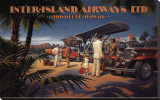 Inter-Island Airways Stretched Canvas Print by Kerne Erickson