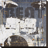 Rock Concert I Stretched Canvas Print
