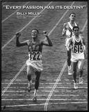 Billy Mills: Destiny Framed Canvas Print