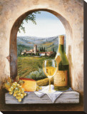Tuscany Dreams Stretched Canvas Print by Barbara R. Felisky