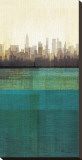 Metropolitan Jewel-Box, Emerald Stretched Canvas Print by Amori 