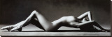 Nude Reclining Stretched Canvas Print