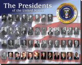 The Presidents Stretched Canvas Print
