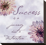 Success Stretched Canvas Print by Paula Scaletta