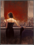 Evening Lounge Framed Canvas Print by Brent Lynch Evening Lounge Framed Canvas Print by Brent Lynch