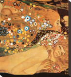 Serpientes acuáticas IV Reproducción en lienzo de la lámina por Gustav Klimt Serpientes acuáticas IV Reproducción en lienzo de la lámina por Gustav Klimt