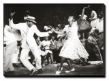 Dança Impressão em tela esticada por David Bailey