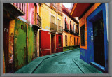 Granada, Spain Framed Canvas Print by Ynon Mabet