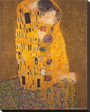 The Kiss, c.1907 Stretched Canvas Print by Gustav Klimt
