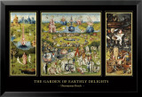 Le Jardin des délices, vers 1504 Posters par Hieronymus Bosch
