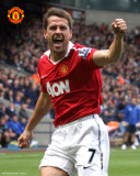 MANCHESTER UNITED - Owen Action Fotografía MANCHESTER UNITED - Owen Action Fotografía