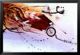 Hunter on Ducati Posters af Ralph Steadman Hunter on Ducati Posters af Ralph Steadman