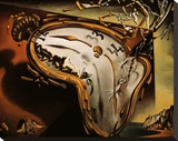 Soft Watch at the Moment of First Explosion, c.1954 Stretched Canvas Print by Salvador Dalí