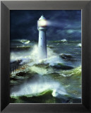 Lighthouse Affiche par Steve Bloom