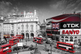 LONDON - Picadilly Circus Kunstdruck
