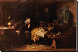 The Doctor Stretched Canvas Print by Samuel Luke Fildes