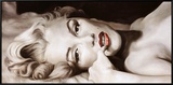 Marilyn Reclinada Impressão em tela emoldurada por Frank Ritter