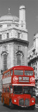 London - red bus Prints