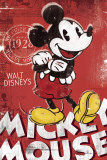 MICKEY MOUSE - Red Posters