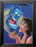 Aladdin and the Genie: The Magic Lamp Affiche par Walt Disney