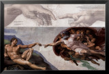Creación de Adán Pósters por Michelangelo Buonarroti Creación de Adán Pósters por Michelangelo Buonarroti