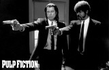 Pulp Fiction - Duo Guns - 3D Poster Posters