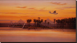 Imperial Airways, Egypt Stretched Canvas Print by Kerne Erickson