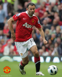 MANCHESTER UNITED - Giggs Action Photographie