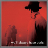Casablanca: Paris Framed Canvas Print