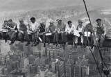 Men on a Girder - 3D Poster Prints