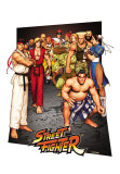 Street Fighter - 3D Poster Posters